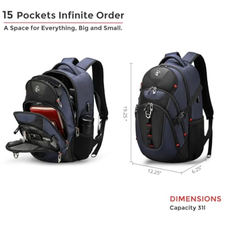 Design Laptop Backpack with US – обзор и цена Laptop Backpack 15.6