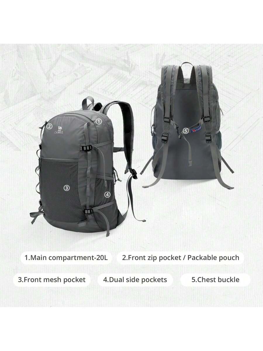 Foldable Hiking Backpack Light – обзор и цена Hiking Backpack Waterproof