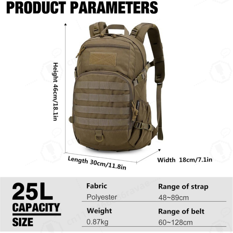 Waterproof Outdoor Tactical Ba – обзор и цена Rucksack Military Style