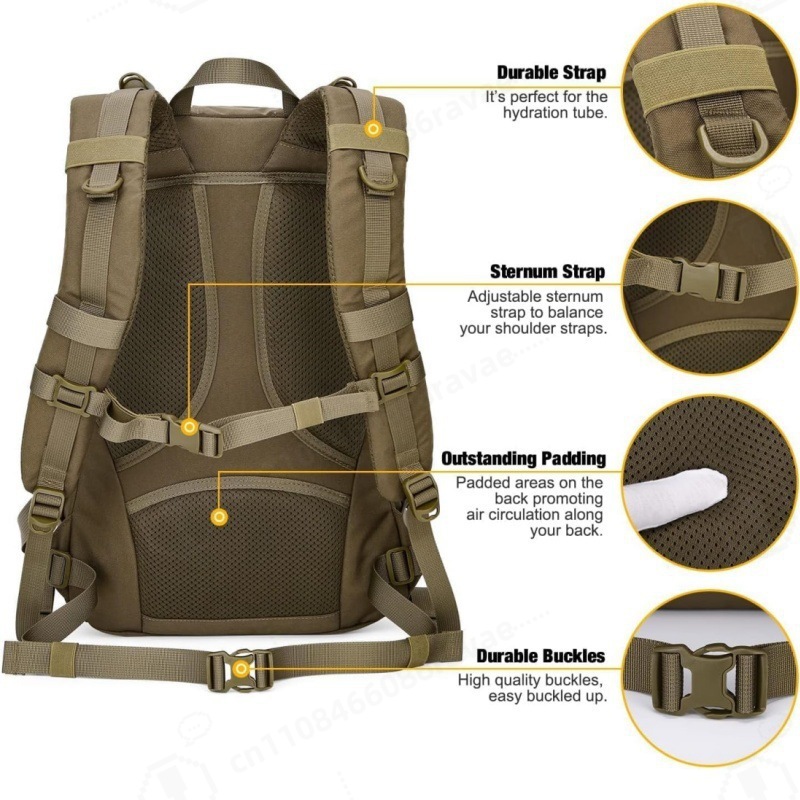 Waterproof Outdoor Tactical Ba – обзор и цена Rucksack Military Style