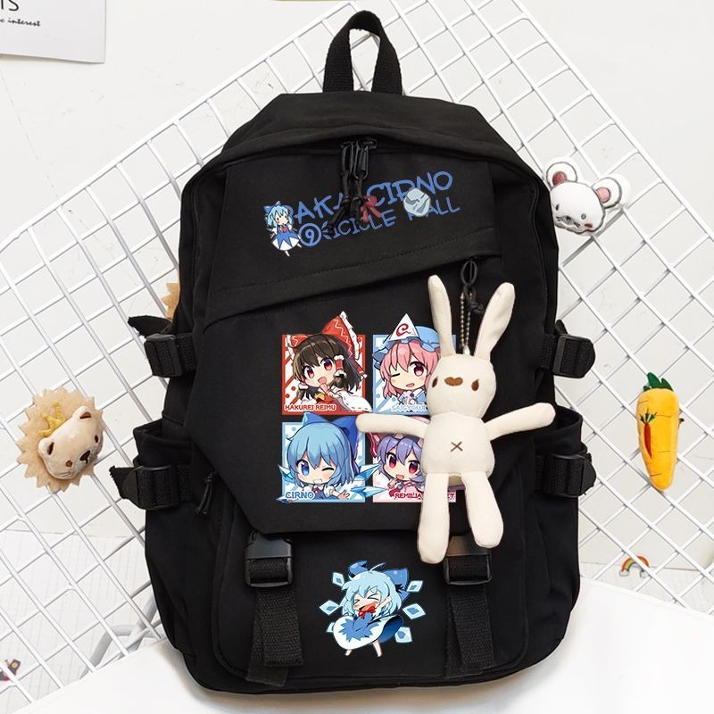 44×31×13cm Black Khaki,Touhou  – обзор и цена School Backpack Teen
