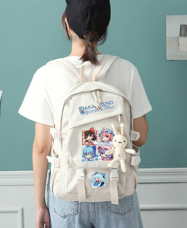 44×31×13cm Black Khaki,Touhou  – обзор и цена School Backpack Teen