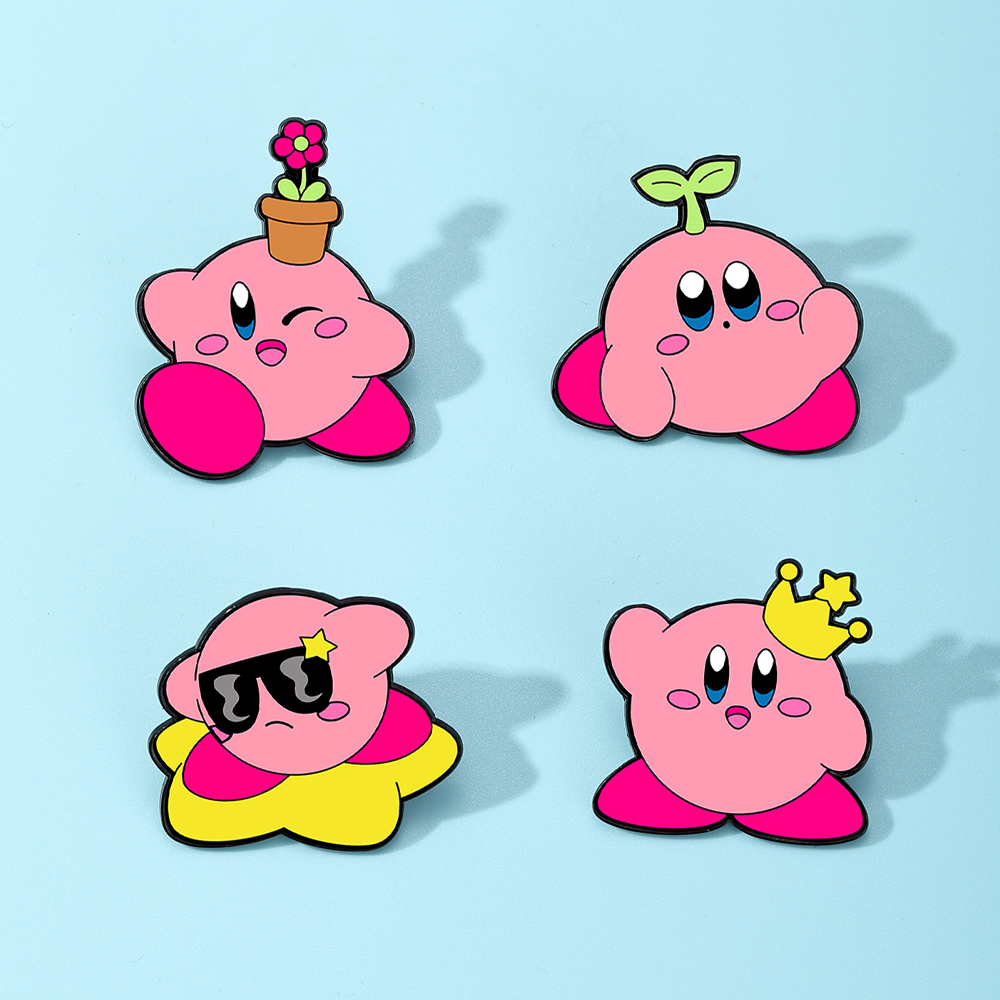 4pcs Kirby Enamel Lapel Pins S – обзор и цена Fashion Backpack Women