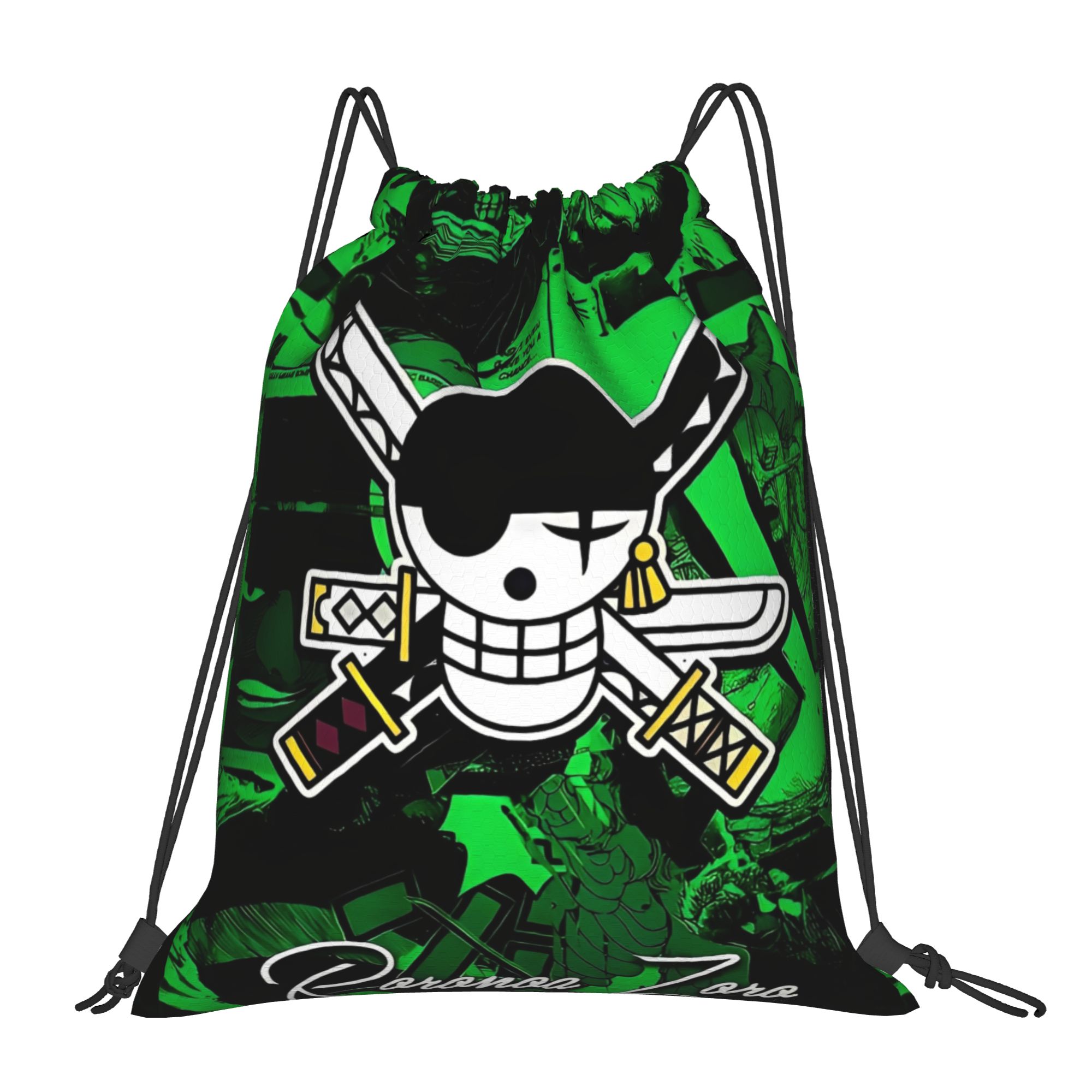 One Piece Zoro Skull Backpack  – обзор и цена Drawstring Gym Bag