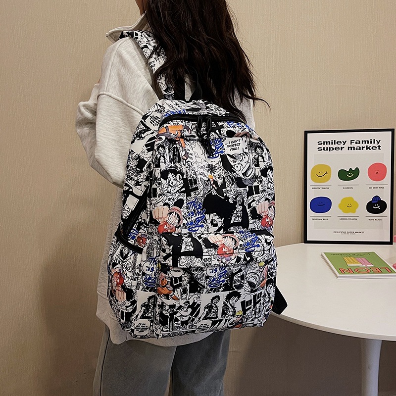 Trendy One Piece Luffy Anime B – обзор и цена School Backpack Teen