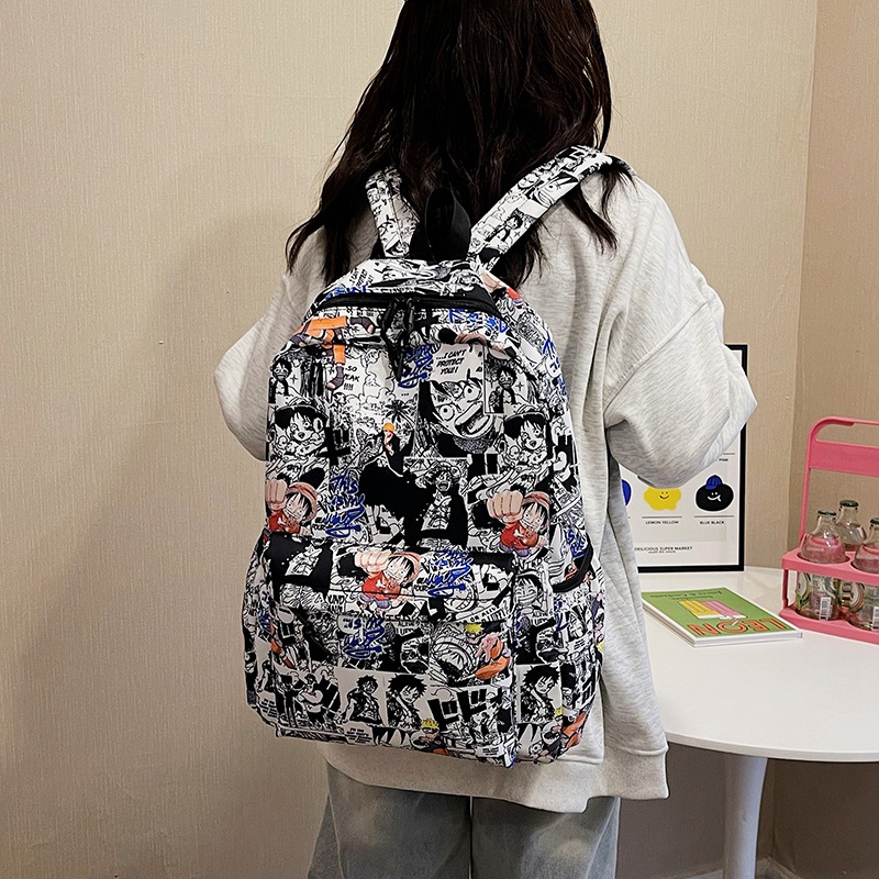 Trendy One Piece Luffy Anime B – обзор и цена School Backpack Teen