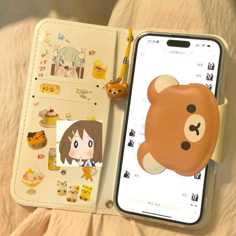 Rilakkuma Cute Cartoon Flip Le – обзор и цена Mini Backpack Purse