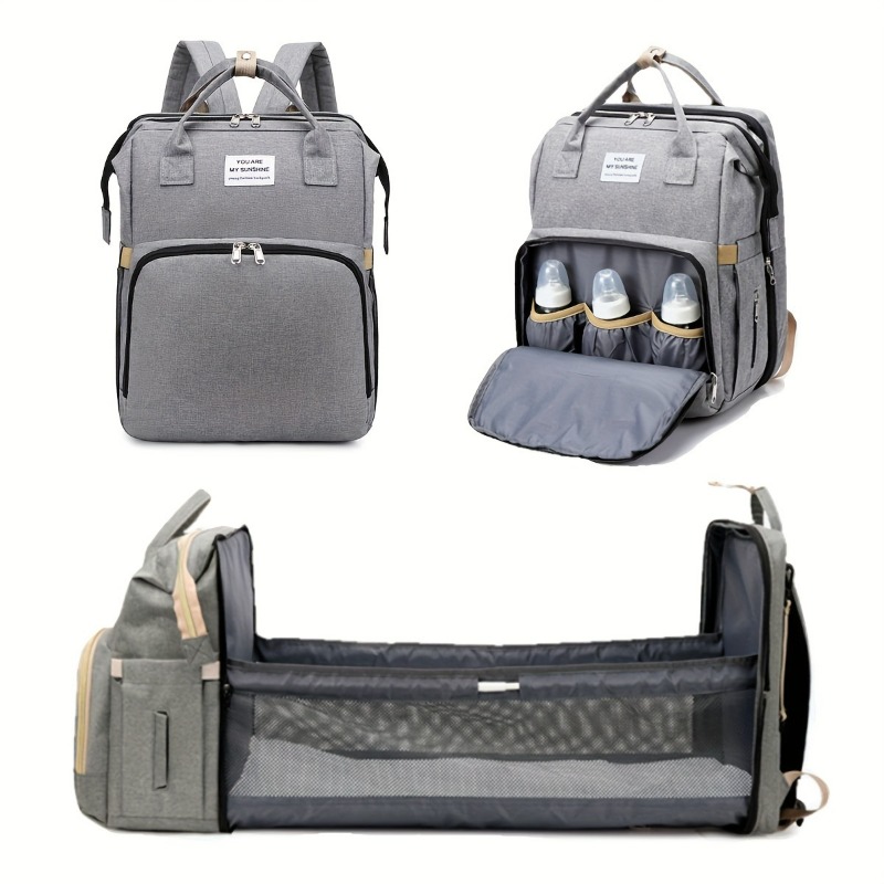 Fashionable Folding Baby Crib  – обзор и цена Backpack Diaper Bag