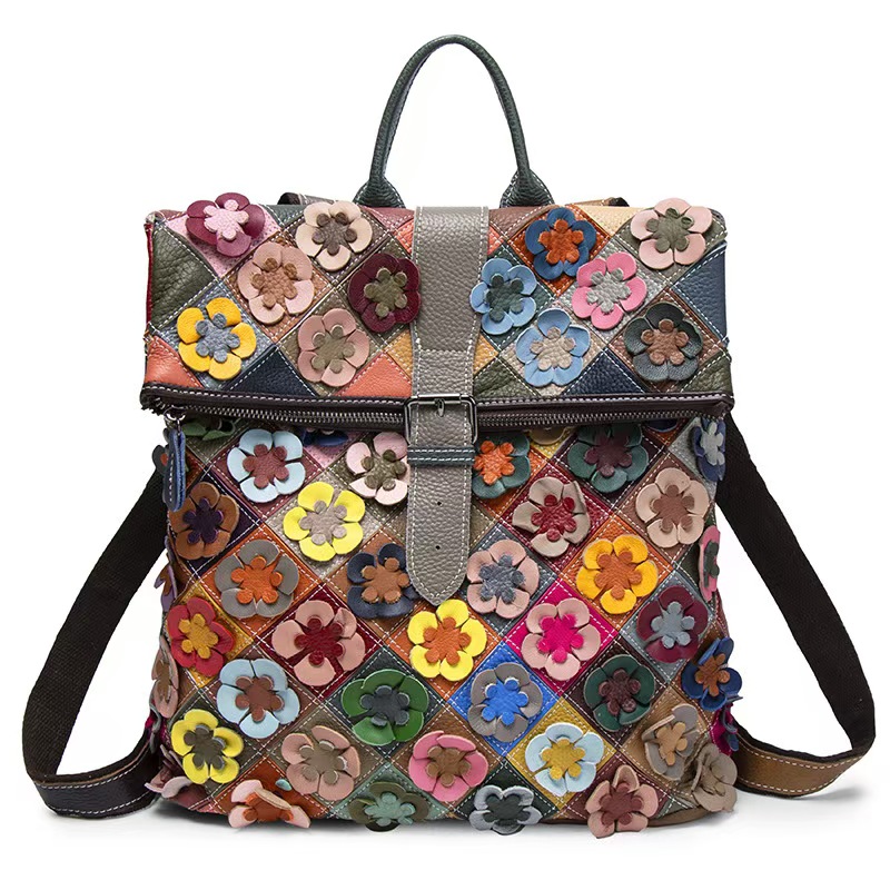 Vintage Women Genuine Leather  – обзор и цена Leather Backpack Vintage