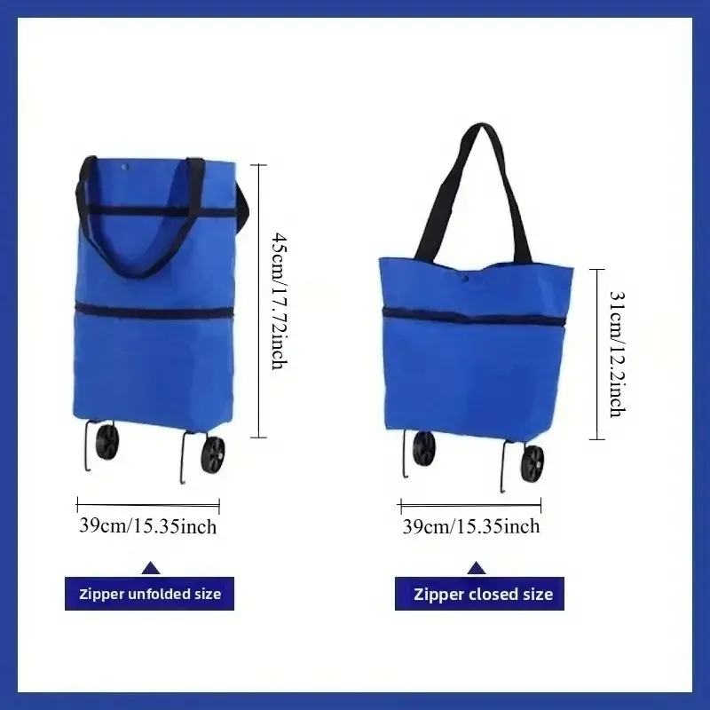 1pc Portable Shopping Cart wit – обзор и цена Foldable Backpack Small