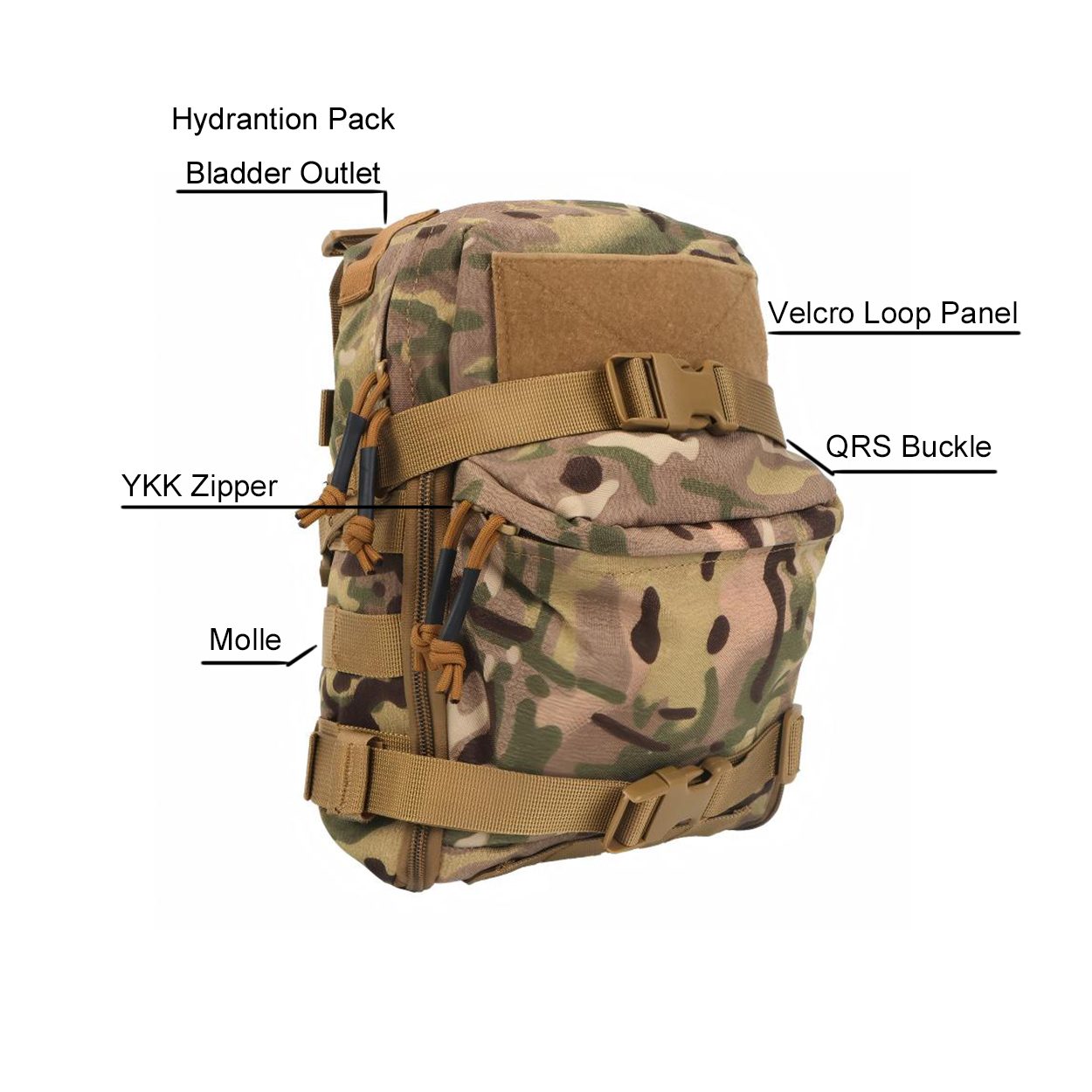 Mini Hydration Bag Outdoor Tac – обзор и цена Hydration Pack Outdoor