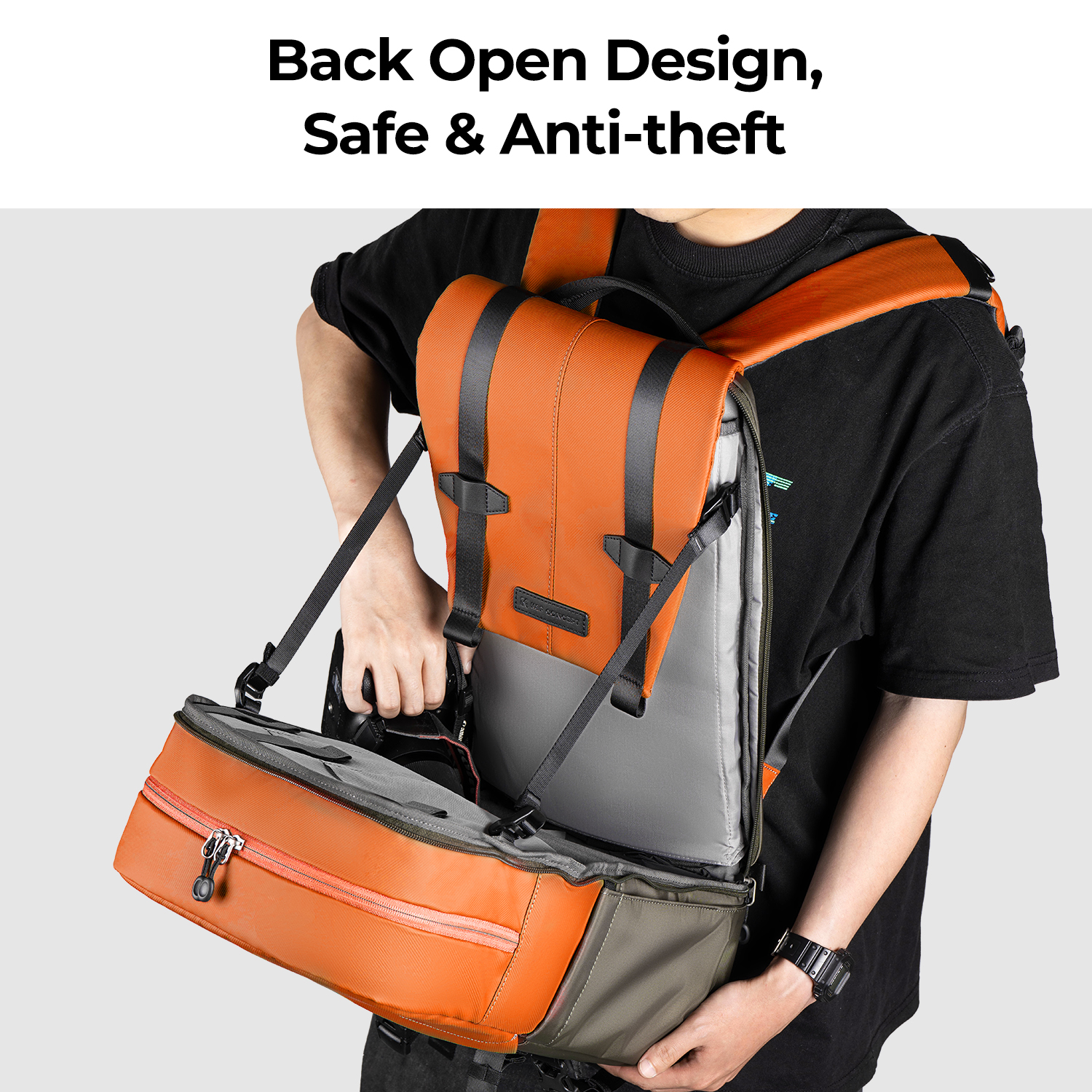 K&F CONCEPT Camera Backpack Tr – обзор и цена Laptop Backpack 15.6