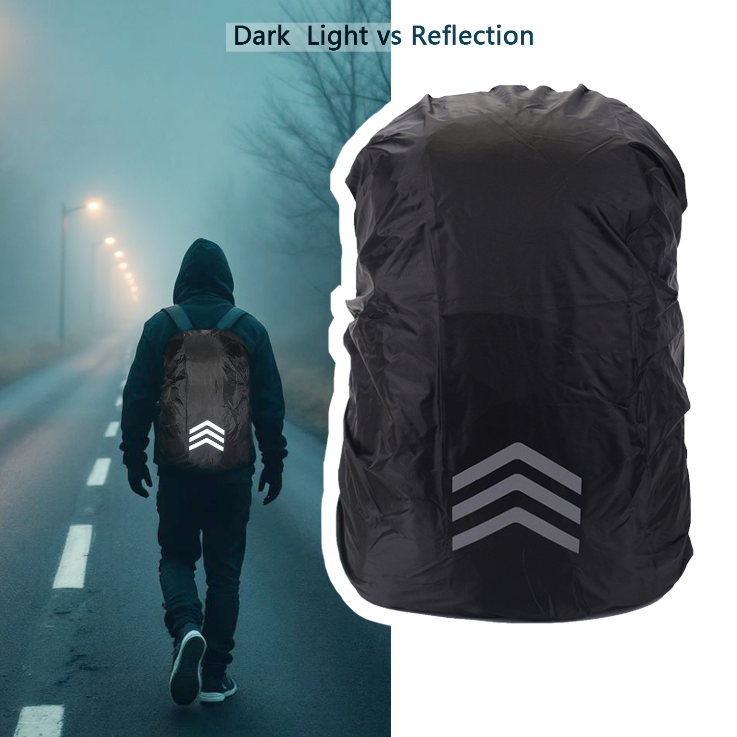 10-55L Waterproof Backpack Cas – обзор и цена Rain Cover Backpack