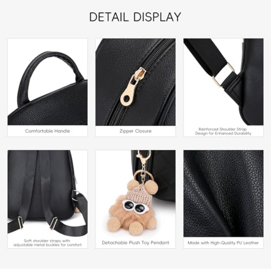 Mini Leather Backpack Purse fo – обзор и цена Mini Backpack Purse