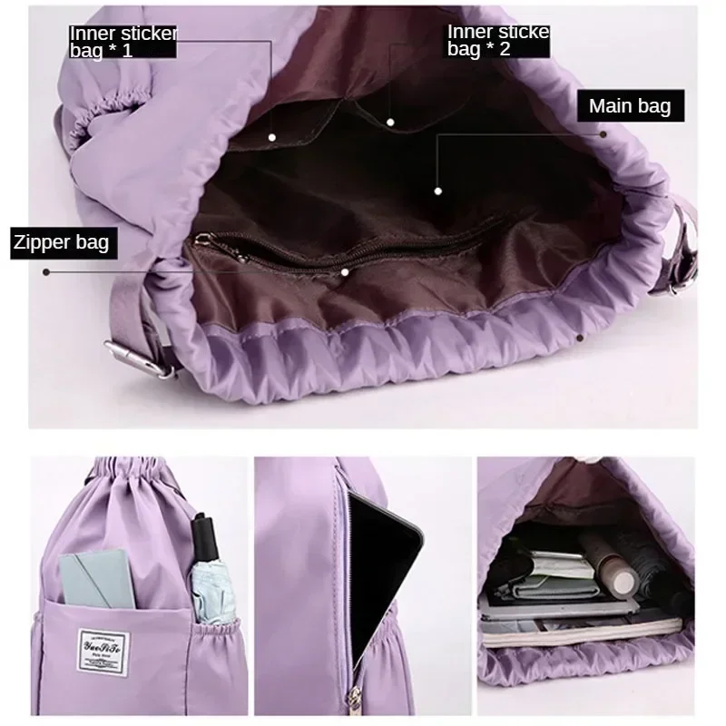Sports Gym Drawstring Bag Wate – обзор и цена Drawstring Gym Bag