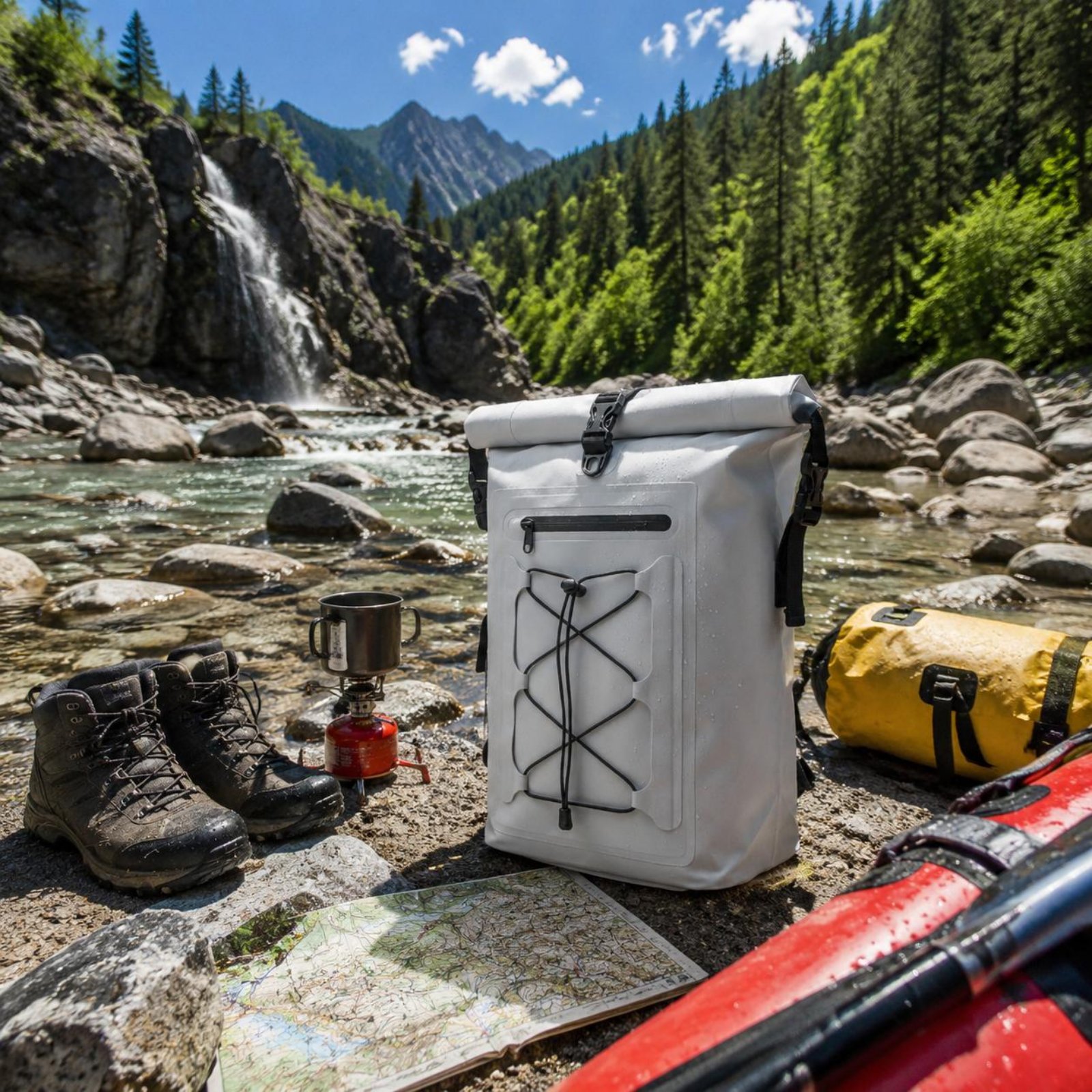 Rafting Dry Pack Large Capacit – обзор и цена Hiking Backpack Waterproof