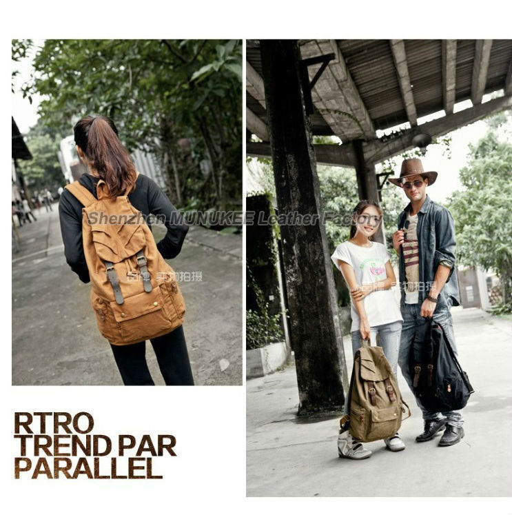 Fashion New Military Canvas Ba – обзор и цена Rucksack Military Style
