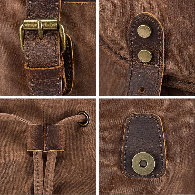 Vintage Men'S Leather Backpack – обзор и цена Leather Backpack Vintage