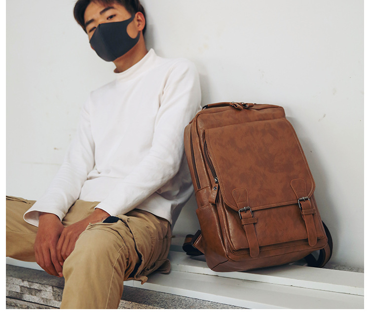 Custom Logo Pu Backpack For Me – обзор и цена Business Backpack Brief