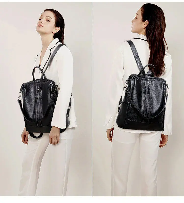 Women Soft Leather Backpack Sc – обзор и цена Canvas Backpack Casual