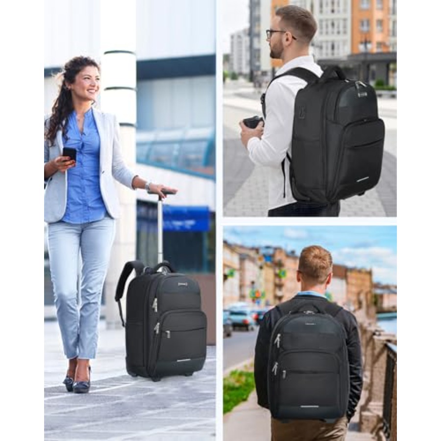 Rolling Backpack 30L Travel La – обзор и цена Laptop Backpack 15.6