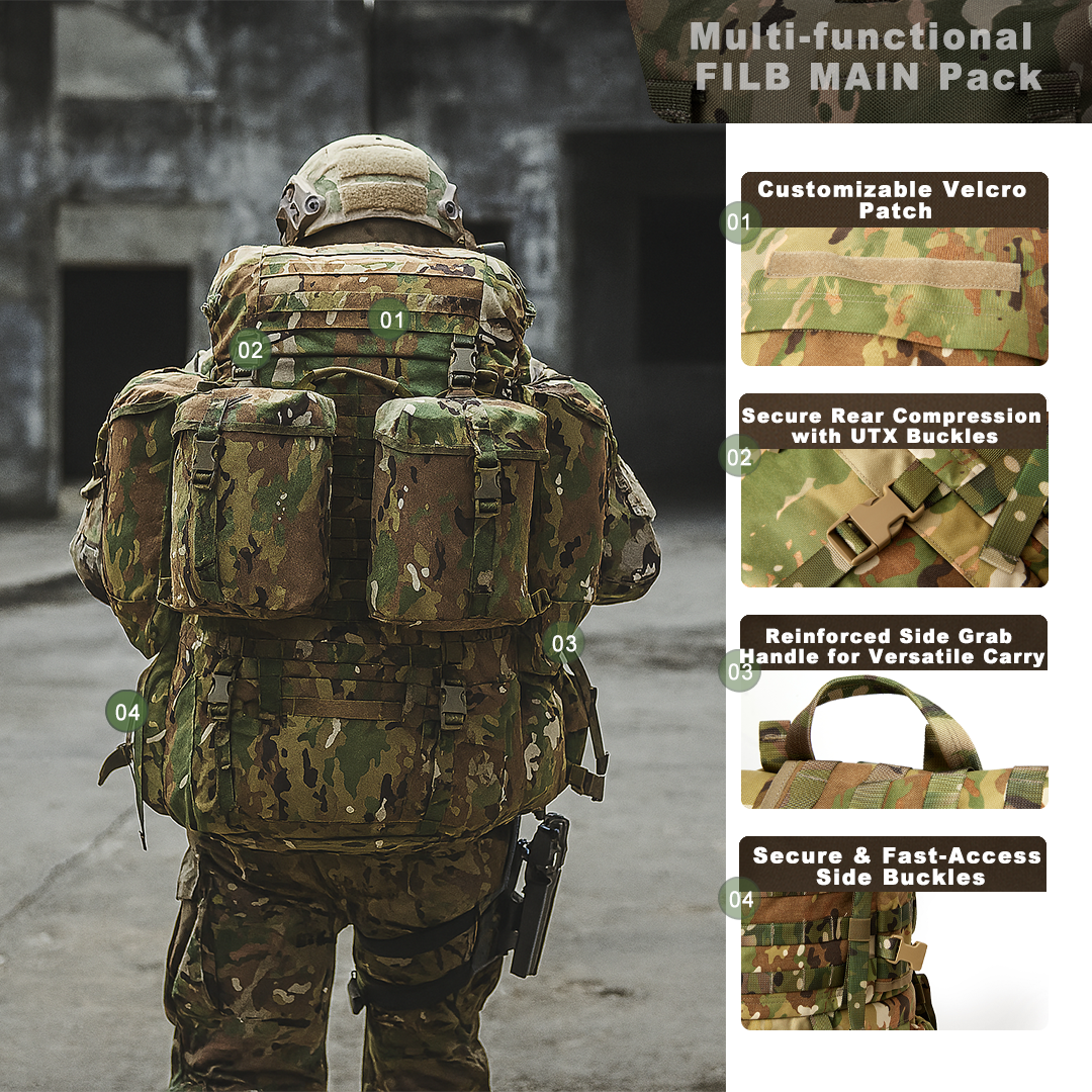 USMC FILBE Main Pack – OCP Cam – обзор и цена Rucksack Military Style