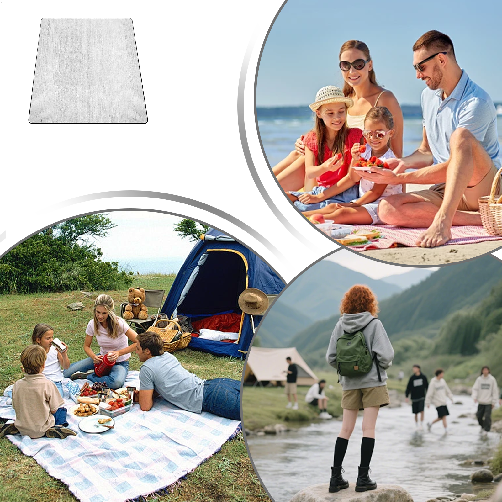 Sleeping Mat Camping 6.5x6.5ft – обзор и цена Hiking Backpack Waterproof