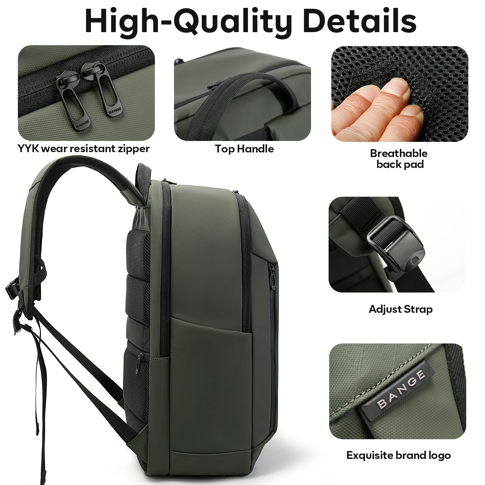 BANGE Fashion Simple Design Wo – обзор и цена Laptop Backpack 15.6