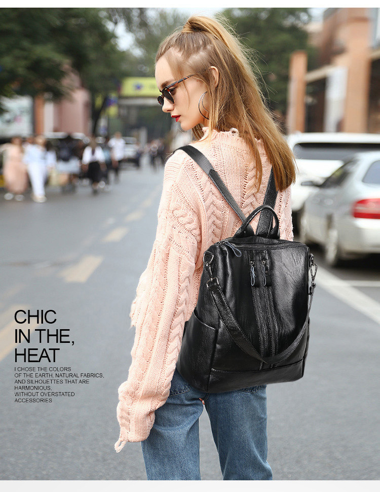 Women Soft Leather Backpack Sc – обзор и цена Canvas Backpack Casual