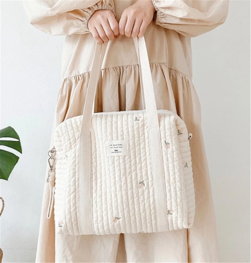 Embroidered Mommy Bag Handbag  – обзор и цена Backpack Diaper Bag