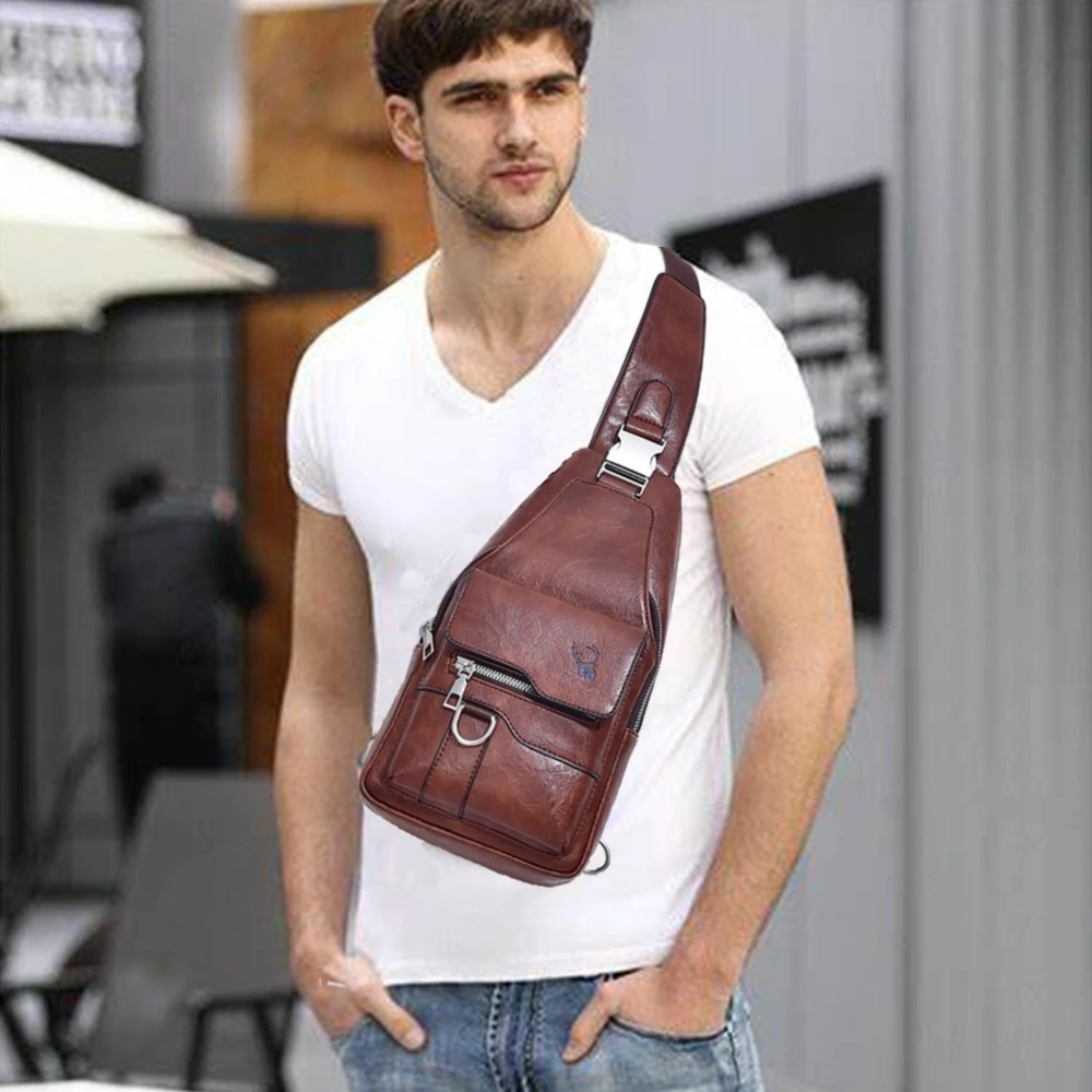 Sling Bag for Men Crossbody Ch – обзор и цена Sling Backpack Shoulder