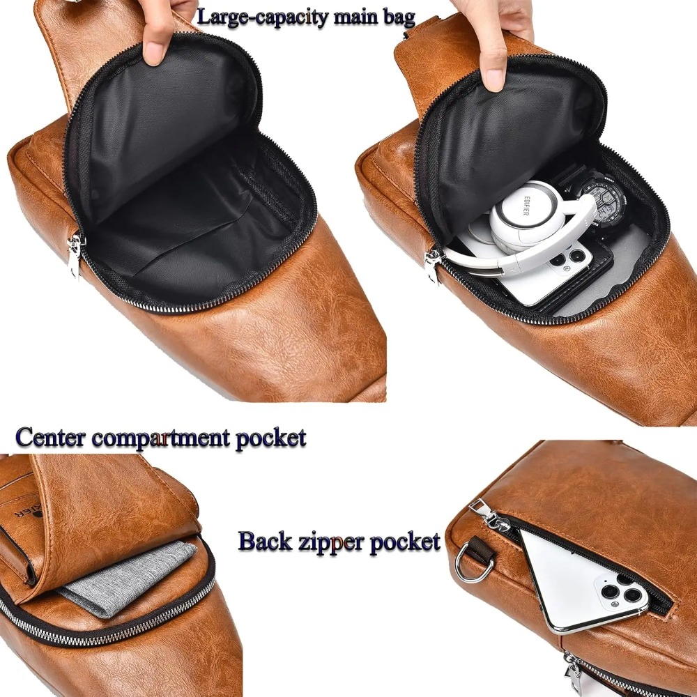 Sling Bag for Men Crossbody Ch – обзор и цена Sling Backpack Shoulder