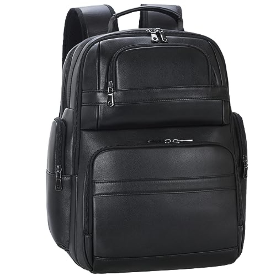 Men's Vintage Leather Backpack – обзор и цена Laptop Backpack 15.6