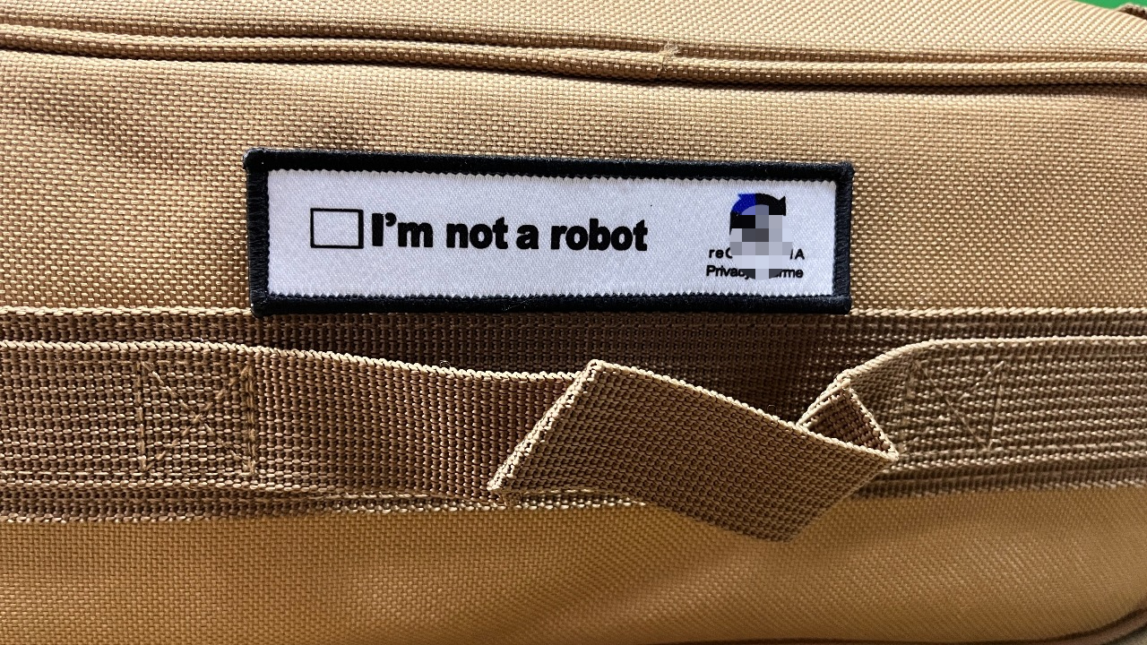 I'm Not A Robot Tactical Patch – обзор и цена Urban Backpack Tactical