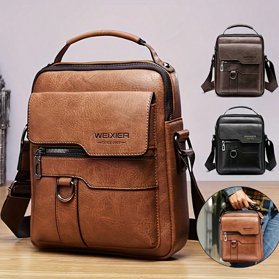 Men Crossbody Sling Bag, Vinta – обзор и цена Sling Backpack Shoulder
