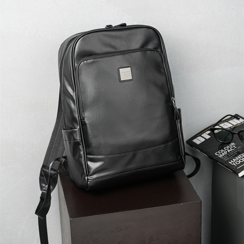Man's PU Leather Backpack Exec – обзор и цена Leather Backpack Vintage