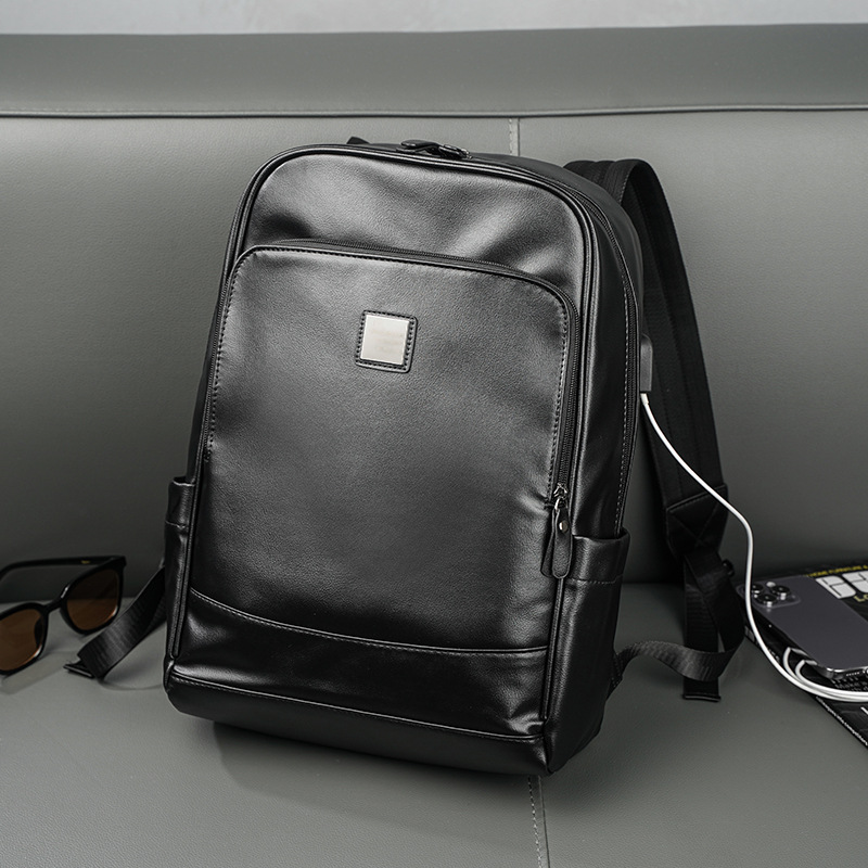 Man's PU Leather Backpack Exec – обзор и цена Leather Backpack Vintage