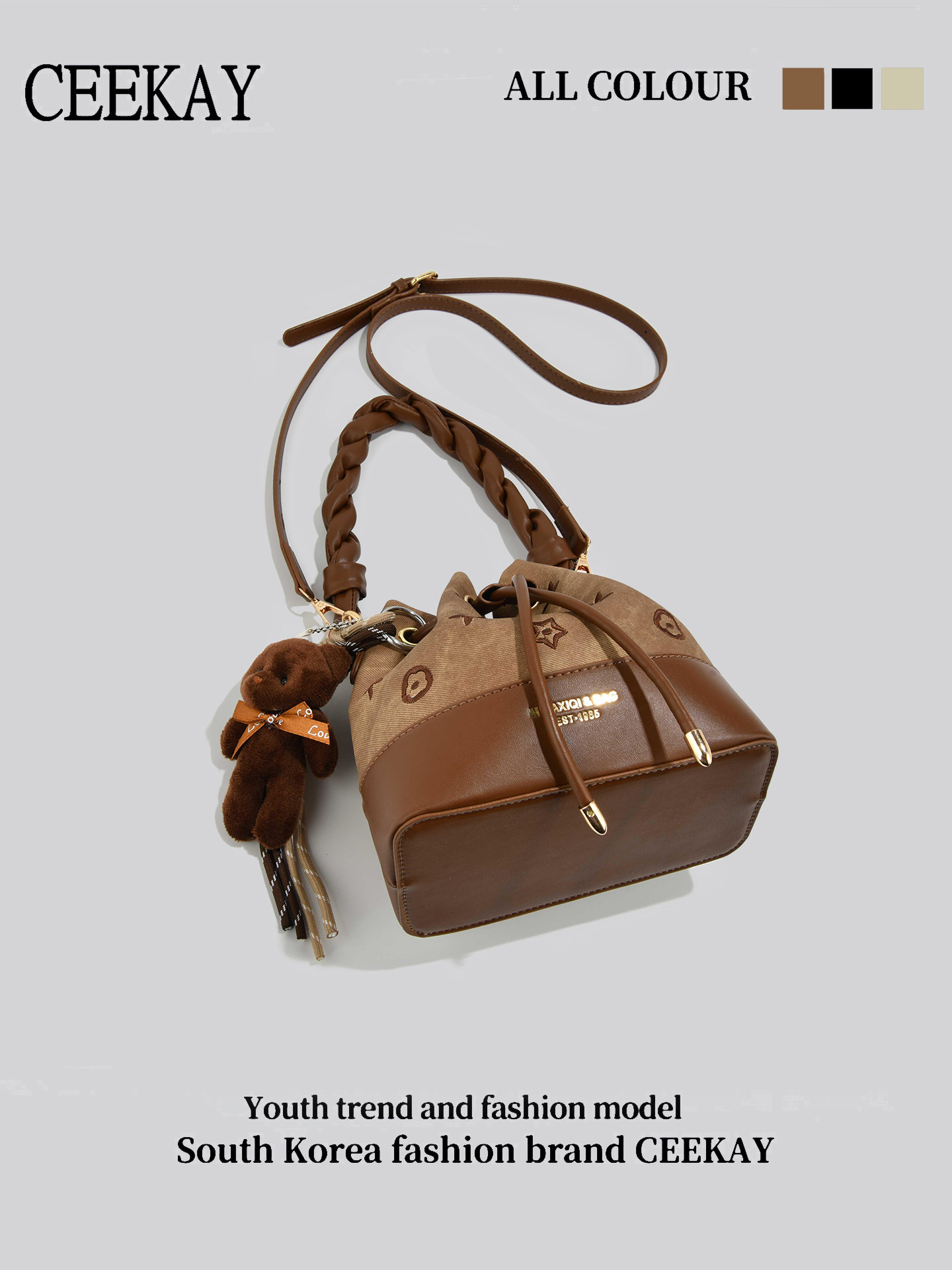 CEEKAY Vintage Drawstring Buck – обзор и цена Leather Backpack Vintage