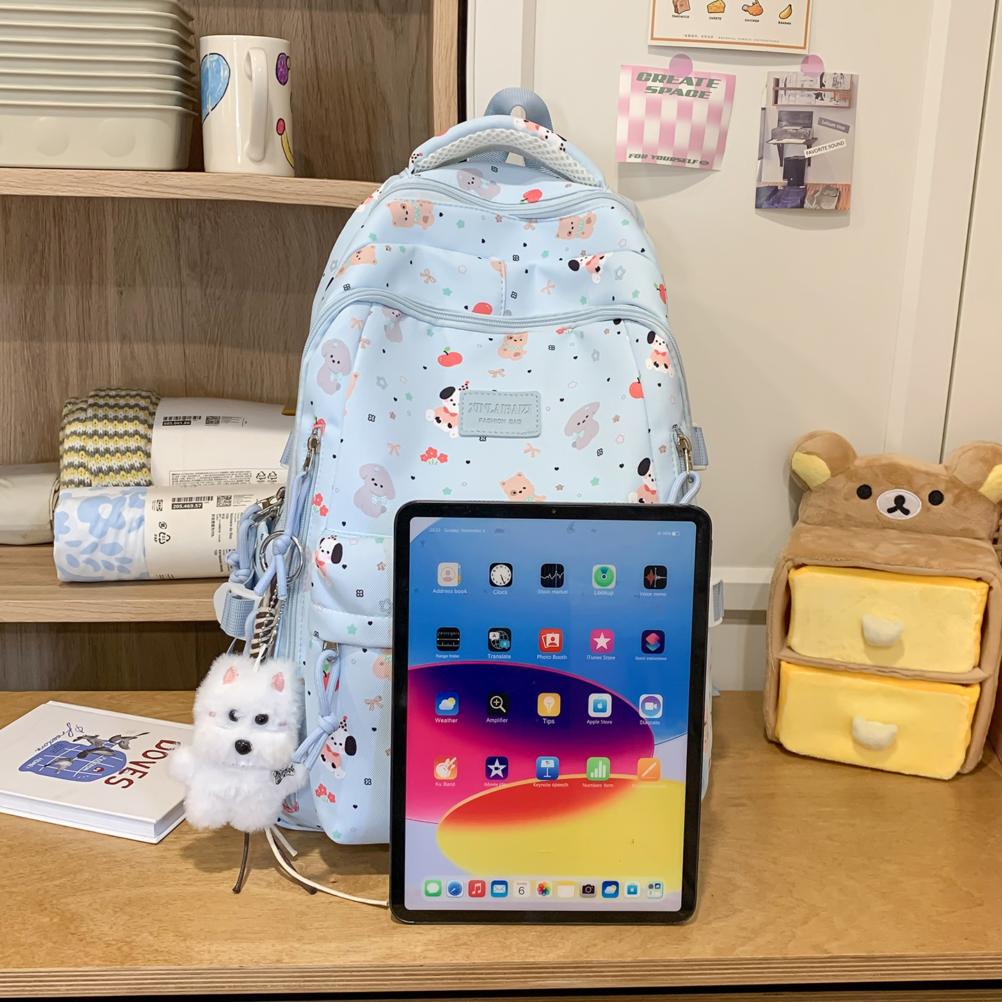 Cute Animal Print Backpack Wom – обзор и цена School Backpack Teen