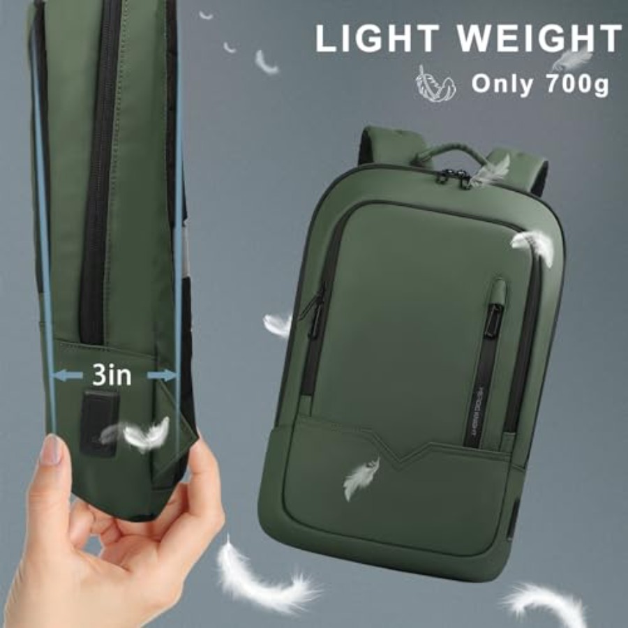 Backpack for Men Business Slim – обзор и цена Travel Backpack Anti Theft