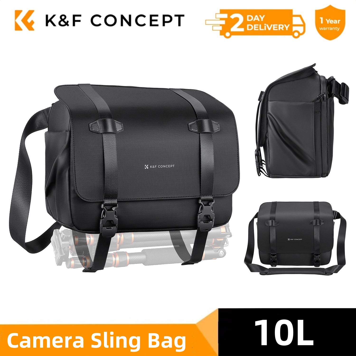 K&F CONCEPT 10L Camera Sling B – обзор и цена Sling Backpack Shoulder