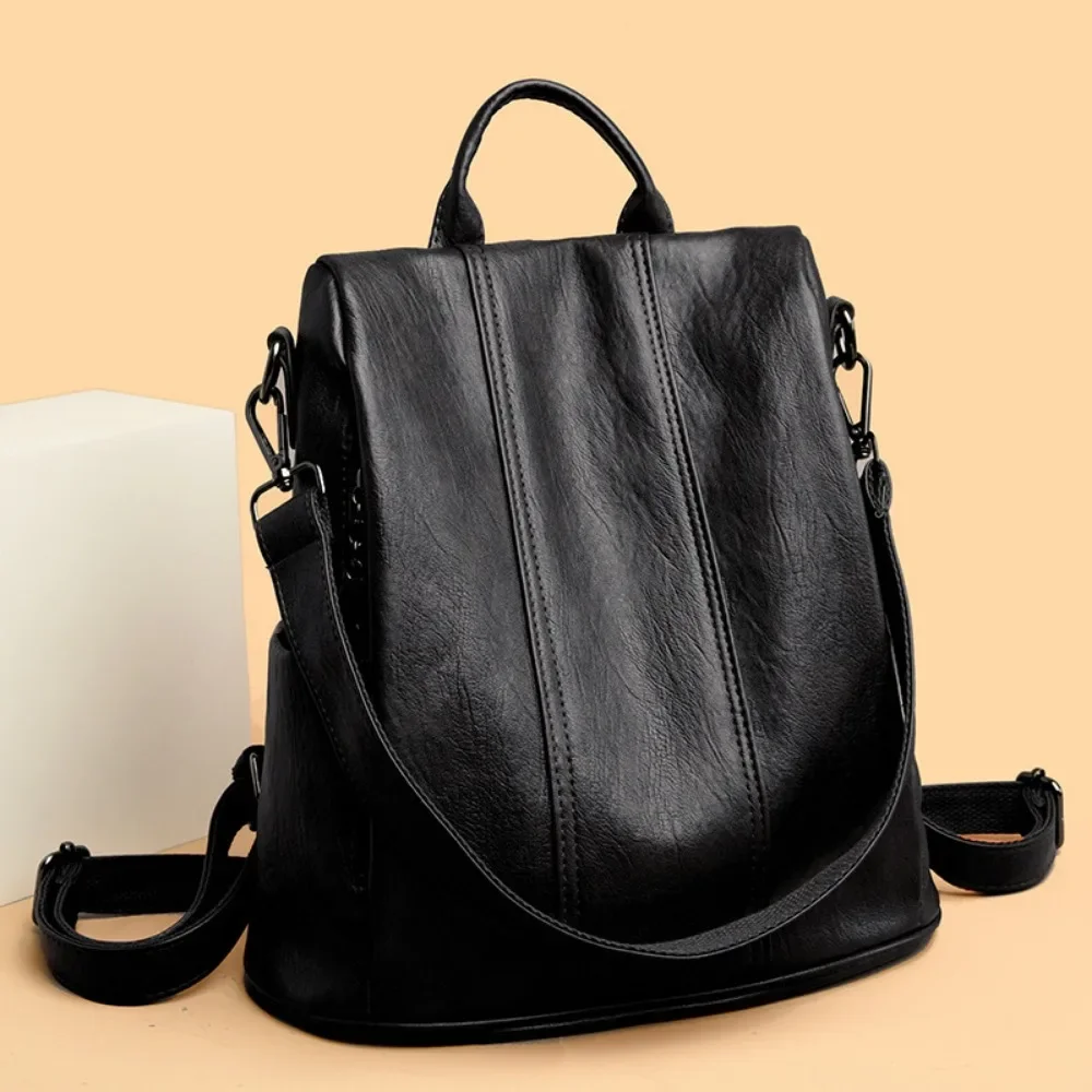 NEW Anti-theft Laptop Backpack – обзор и цена Leather Backpack Vintage
