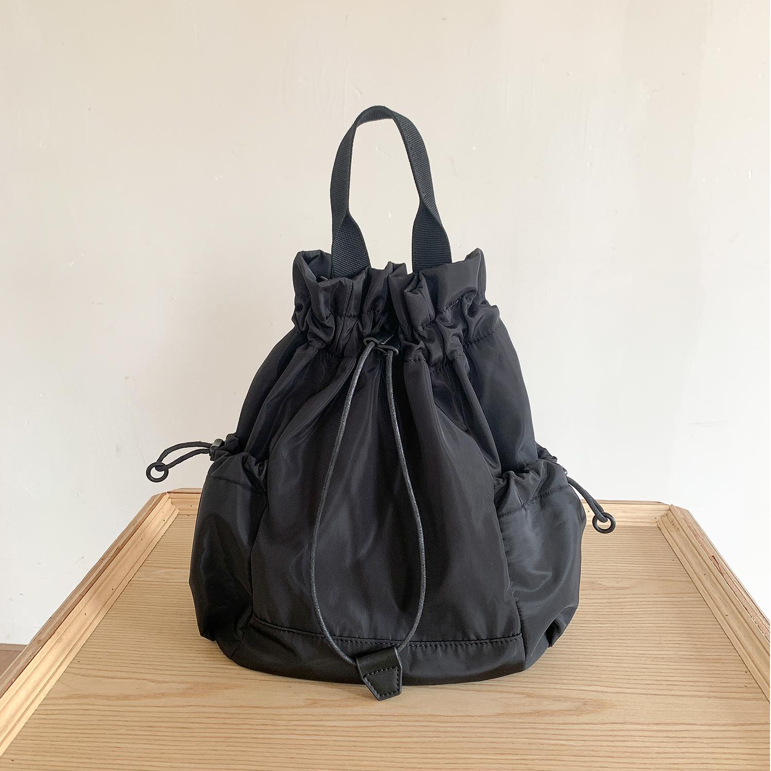 Multi-function Drawstring Buck – обзор и цена Canvas Backpack Casual