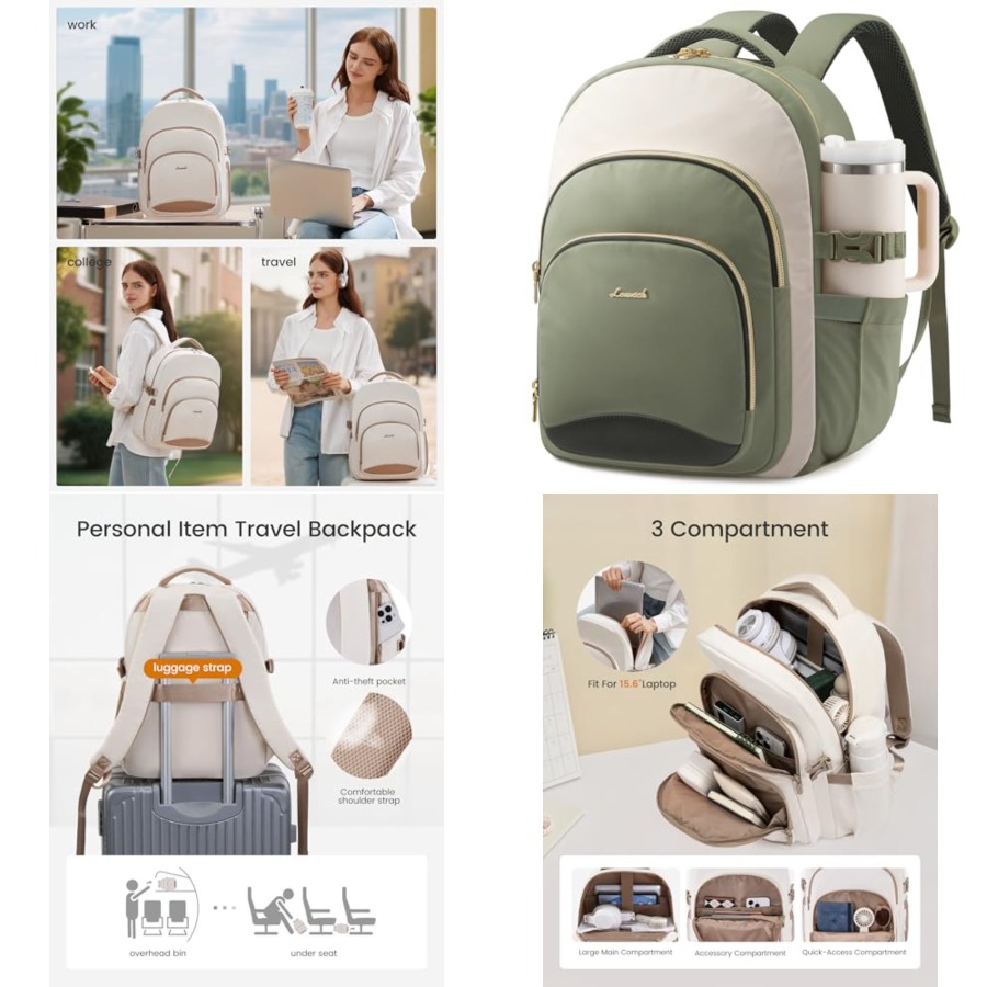 Laptop Backpack for Women, Wor – обзор и цена School Backpack Teen