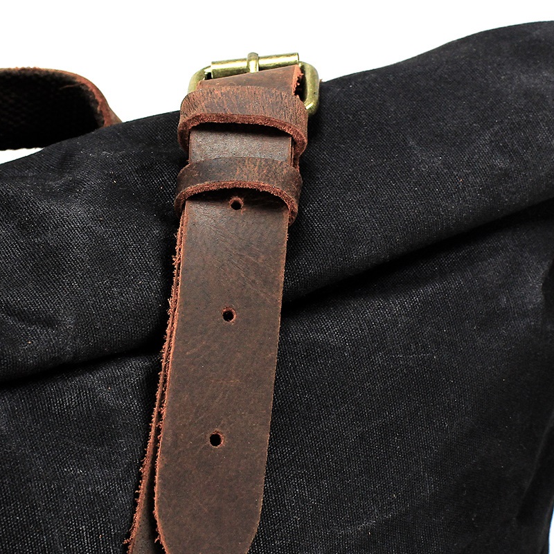 Retro Canvas Leather Backpacks – обзор и цена Leather Backpack Vintage